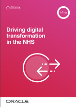 Driving digital transformation in the NHS